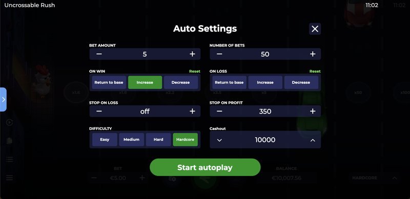 El Impresionante Rush: Conoce todos los Secretos del Juego de Azar Uncrossable in Spain